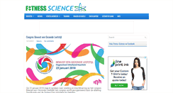 Desktop Screenshot of fitness-science.nl
